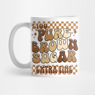 100% PURE brown sugar extra fine Black History Month Mug